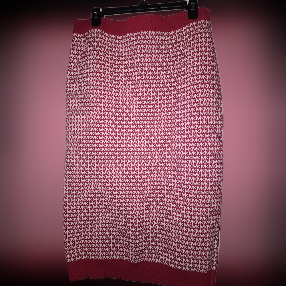 Michael Kors Pencil Skirt - Carmine Pink